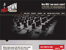 Tablet Screenshot of milltownstudios.com